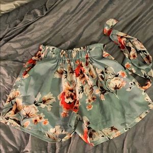 Floral shorts
